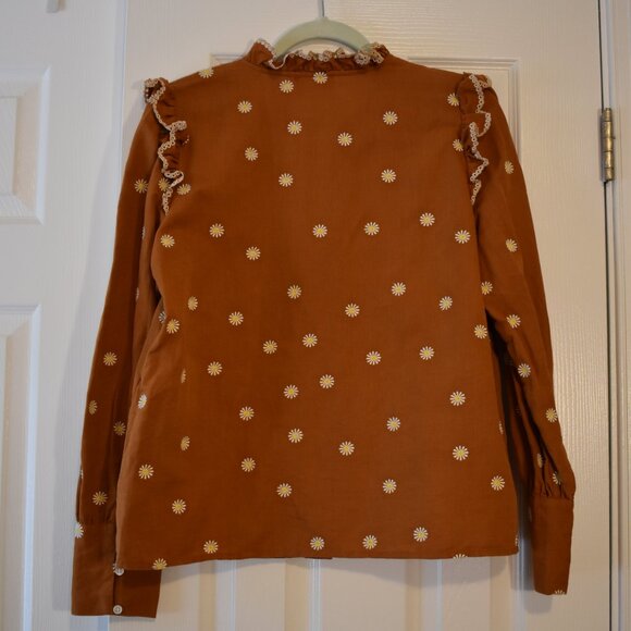 Sezane Daisy Blouse - Picture 2 of 8